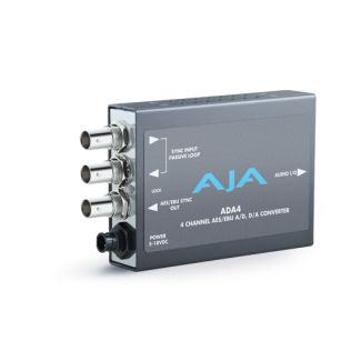 AJA ADA4 signal converter Grey, Stainless steel