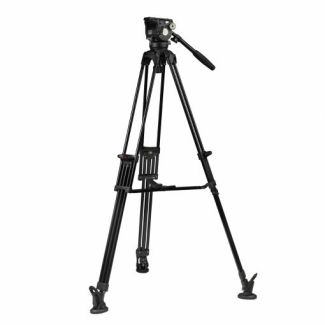 ikan EG08A2 tripod Digital/film cameras 3 leg(s) Black