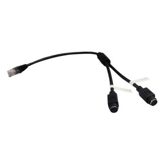 BirdDog BD-CC45232 cavo seriale Nero RJ-45 RS-232