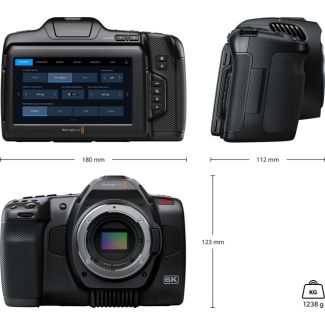 Bundle Blackmagic Pocket Cinema Camera 6K Pro with DZOfilm Kit 2 lens