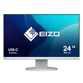 EIZO FlexScan EV2480-WT LED display 60.5 cm (23.8") 1920 x 1080 pixels Full HD White