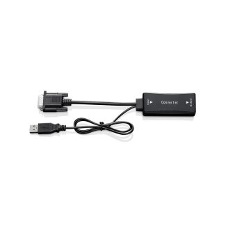 Wacom VGA to HDMI adapter DTK1651 HDMI tipo A (Standard) VGA (D-Sub) Nero