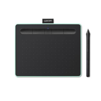 Wacom Intuos S graphic tablet Black, Green 2540 lpi 152 x 95 mm USB/Bluetooth