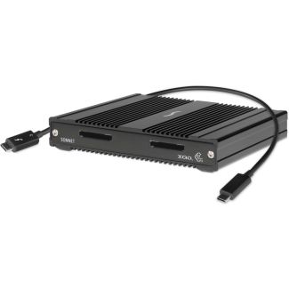 Sonnet SF3 Series - CFexpress/XQD Pro card reader Thunderbolt 3 Black