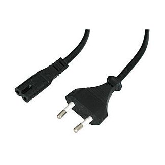 Lindy 30421 power cable Black 2 m CEE7/16 C7 coupler