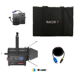Rayzr 7 200BM Bi-Color Premium Pack 7" LED Fresnel Light