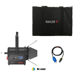 Rayzr 7 300B Bi-Color Premium Pack 7" LED Fresnel Light