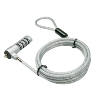Lindy 20980 cavo di sicurezza Acciaio inox 1,8 m
