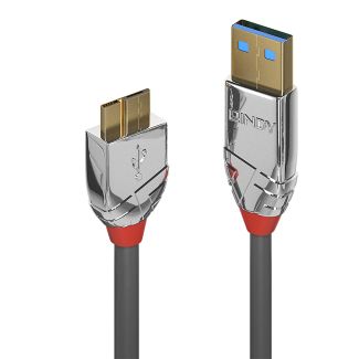 Lindy 36658 cavo USB USB 3.2 Gen 1 (3.1 Gen 1) 2 m USB A Micro-USB B Grigio