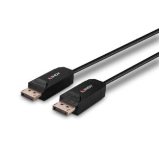 Lindy 38524 cavo DisplayPort 40 m Nero