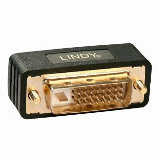 Lindy Premium DVI-D Coupler, Male to Female