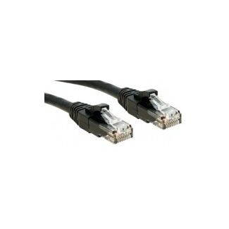 Lindy Cat.6 UTP Premium 2.0m networking cable Black 2 m