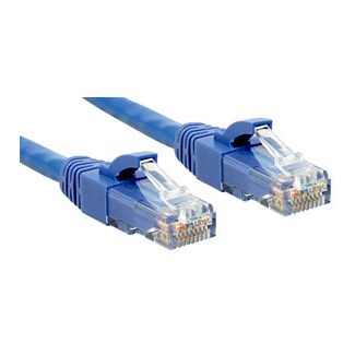 Lindy Cat.6 UTP Premium 7.5m networking cable Blue