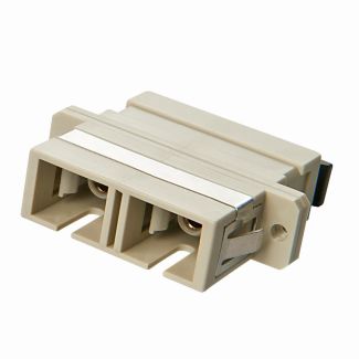 Lindy Fibre Optic Coupler - SC to SC, Multi-mode, Metal Ferrule