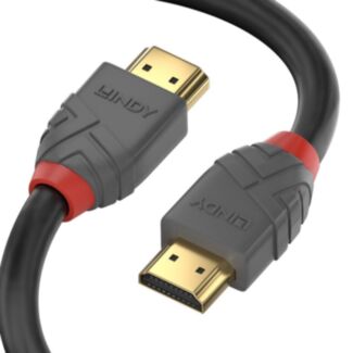 Lindy 36965 cavo HDMI 5 m HDMI tipo A (Standard) Nero, Grigio