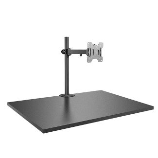 Lindy 40657 Supporti a parete per TV 71,1 cm (28") Scrivania Nero