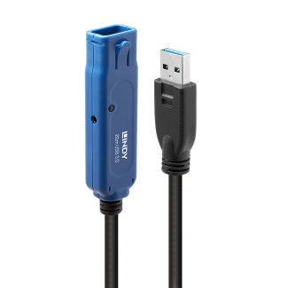 Lindy 43361 cavo USB 20 m USB 3.2 Gen 1 (3.1 Gen 1) USB A Nero