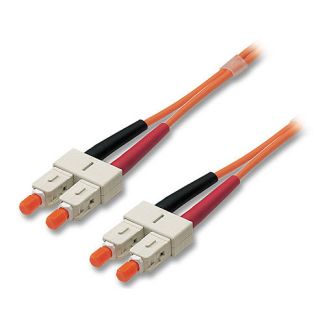 Lindy LWL Duplex SC/SC 50/125 2.0m cavo InfiniBand e in fibra ottica 2 m Arancione