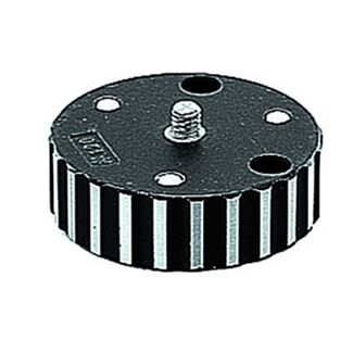 Manfrotto 120-38 kit di fissaggio Nero Alluminio