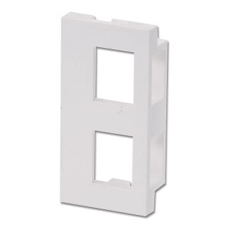 Lindy 60552 Placca copripresa e copri interruttori Bianco