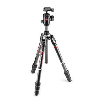 Manfrotto MKBFRTC4GT-BH treppiede Videocamera portatile 3 gamba/gambe Nero, Argento