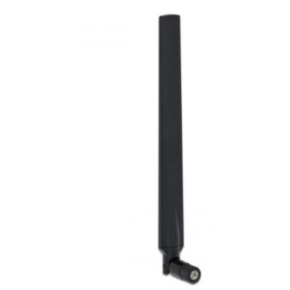 DeLOCK Antenna LTE con SMA maschio 1,9 - 2,3 dBi omnidirezionale con giunto inclinabile nero