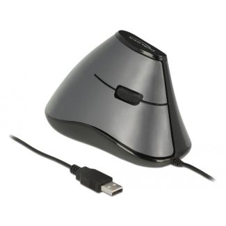 DeLOCK 12527 mouse Ufficio Mano destra USB tipo A Ottico 800 DPI