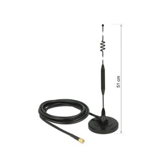 DeLOCK 12429 antenna di rete Antenna omnidirezionale SMA 6 dBi