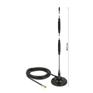 DeLOCK 12428 antenna di rete Antenna omnidirezionale SMA 0,6 dBi