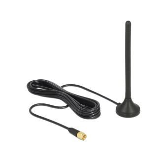 DeLOCK 12419 antenna di rete Antenna omnidirezionale Tipo F 2,5 dBi