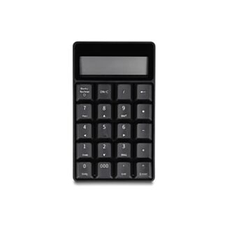 DeLOCK Tastiera 2 in 1 USB Tipo-A con funzione di calcolatrice 2,4 GHz wireless nero