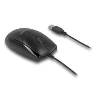 DeLOCK Mouse USB da Desktop Ottico – Silenzioso