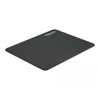 DeLOCK Tappetino per mouse nero 220 x 180 mm