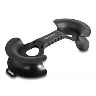 DeLOCK Avvolgicavo da 250 x 115 mm nero