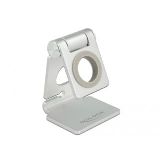 DeLOCK Supporto per smartwatch regolabile argento