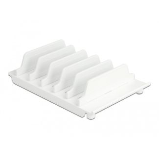 DeLOCK Device stand for 6 tablets or smartphones white