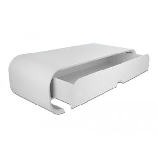 DeLOCK Monitor Stand with Drawer white