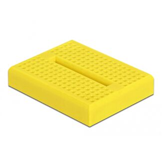 DeLOCK Mini breadboard sperimentale 170 contatti giallo