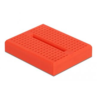 DeLOCK Mini breadboard sperimentale 170 contatti rosso