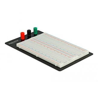 DeLOCK Breadboard sperimentale con piastra di base da 1260/400 contatti