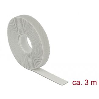 DeLOCK 18275 Velcro Grigio 1 pz