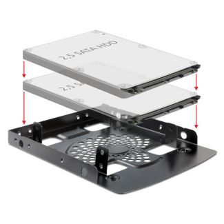 DeLOCK 18198 mounting kit Black