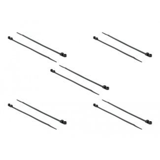 DeLOCK 18951 cable tie Parallel entry cable tie Polyamide Black 10 pc(s)