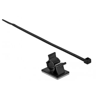 DeLOCK 18880 fascetta Nylon Nero 10 pz