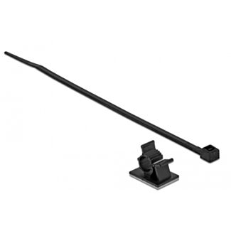 DeLOCK 18878 fascetta Nylon Nero 10 pz