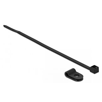 DeLOCK 18860 fascetta Nylon Nero 10 pz