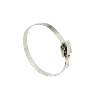 DeLOCK 18765 fascetta Releasable cable tie Acciaio inox 10 pz