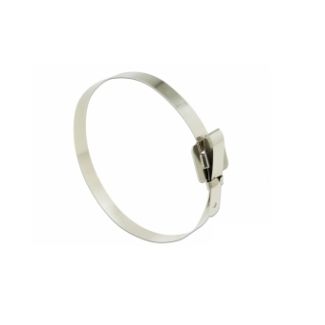 DeLOCK 18762 fascetta Releasable cable tie Acciaio inox 20 pz