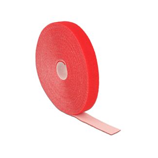 DeLOCK 18724 Velcro Rosso 1 pz