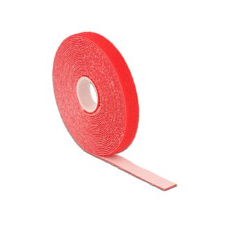 DeLOCK 18719 Velcro Rosso 1 pz